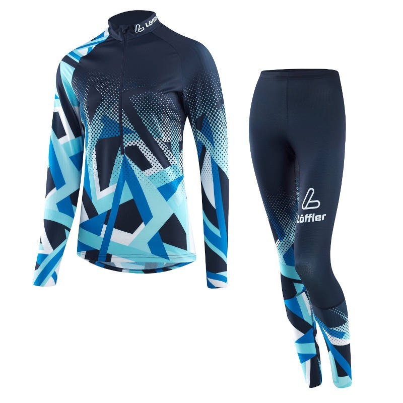 Löffler femme combinaison de ski de fond WorldCup 2023 capri